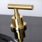 Kingston Brass FSC8933CML Manhattan Widespread Bathroom Faucet W/ Brass Pop-Up, Brass FSC8933CML - alternate 4